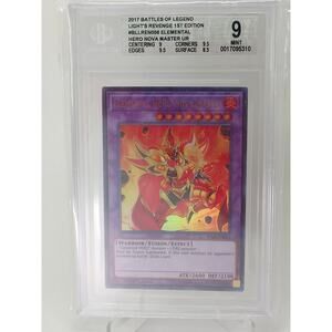 Elemental HERO Nova Master BLLR-EN056 1st Edition BGS 9 2017